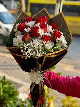 Gül & Papatya 10 Adet